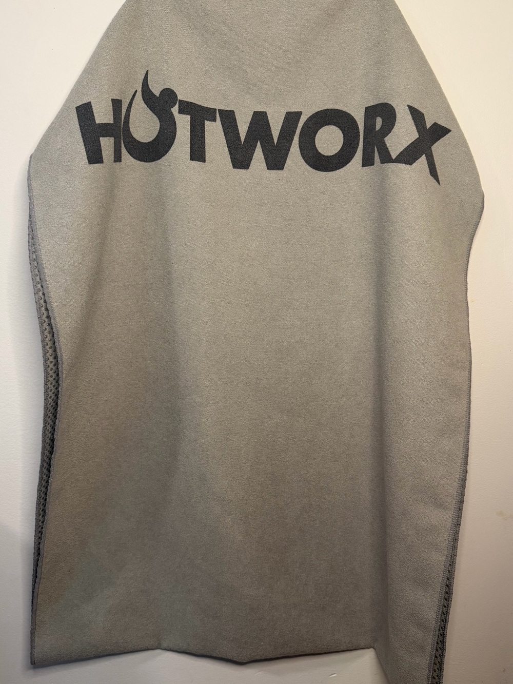 HOTWORX Gray Hot Yoga Mat Non Slip Workout Fitness Exercise Mat